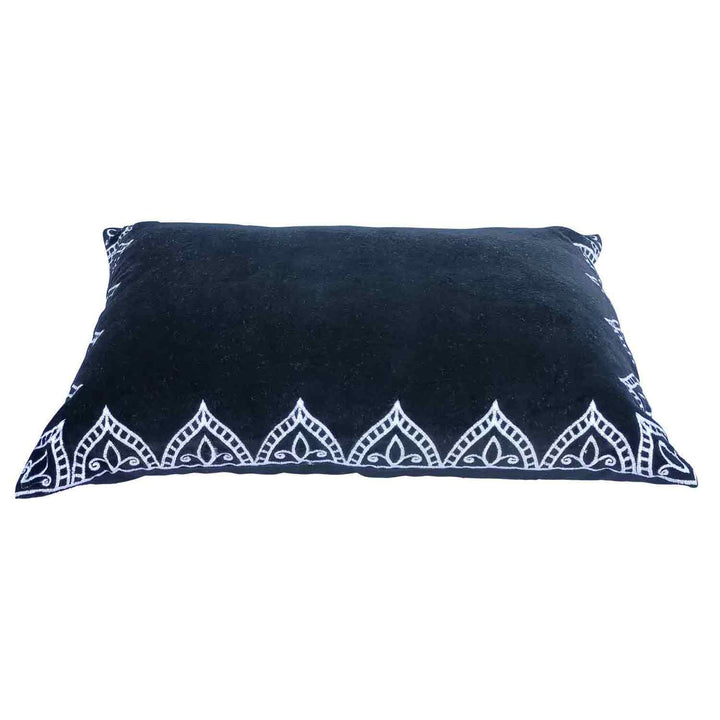 Coussin marocain en velours Luka