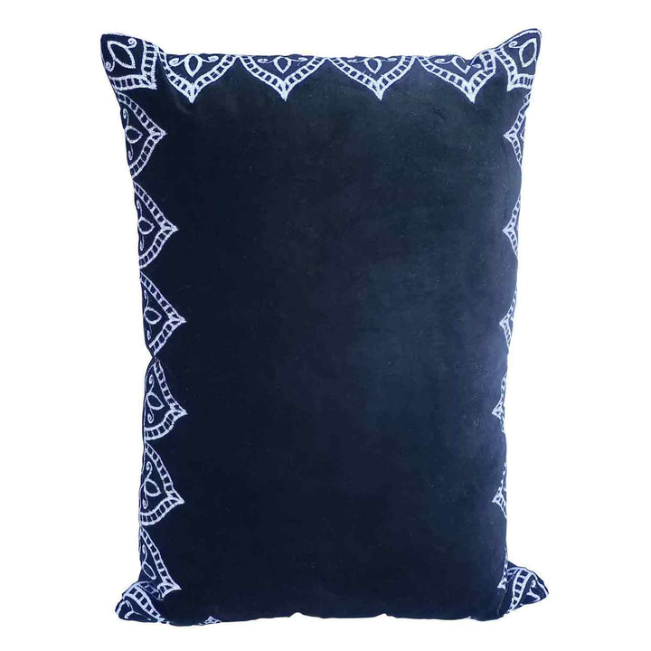 Coussin marocain en velours Luka