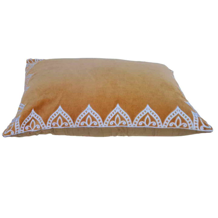 Coussin marocain en velours Luka