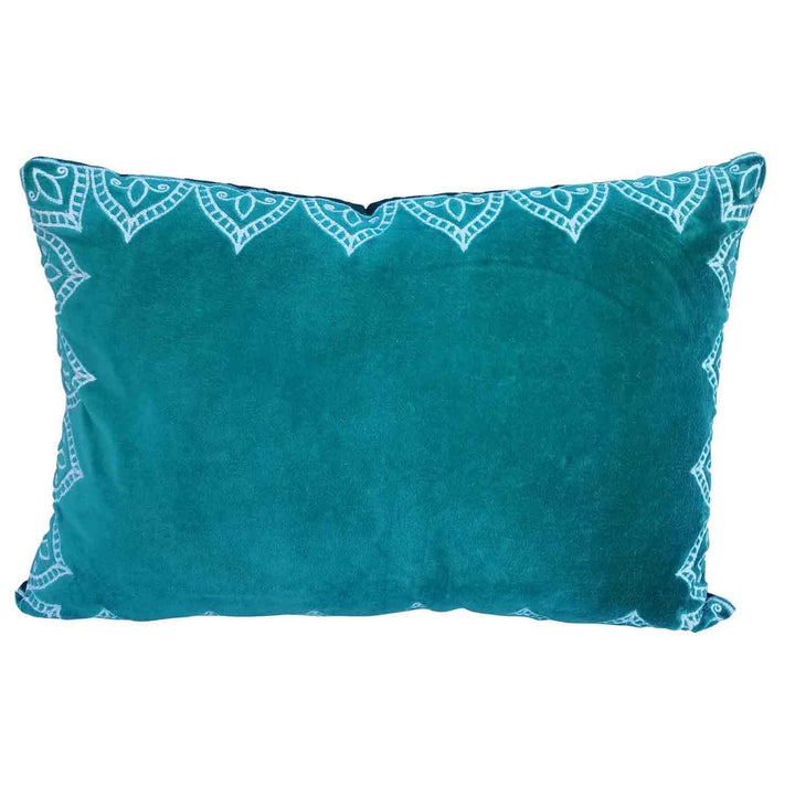 Coussin marocain en velours Luka