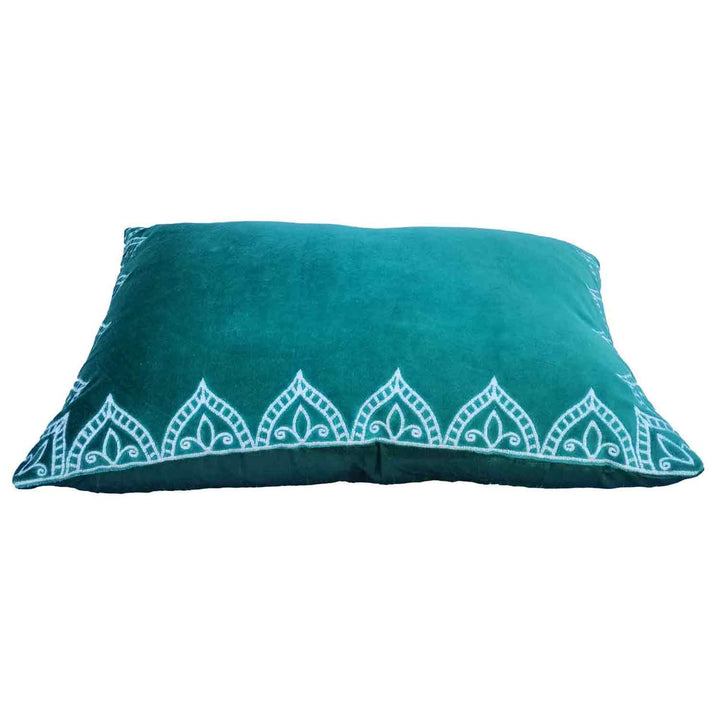 Coussin marocain en velours Luka