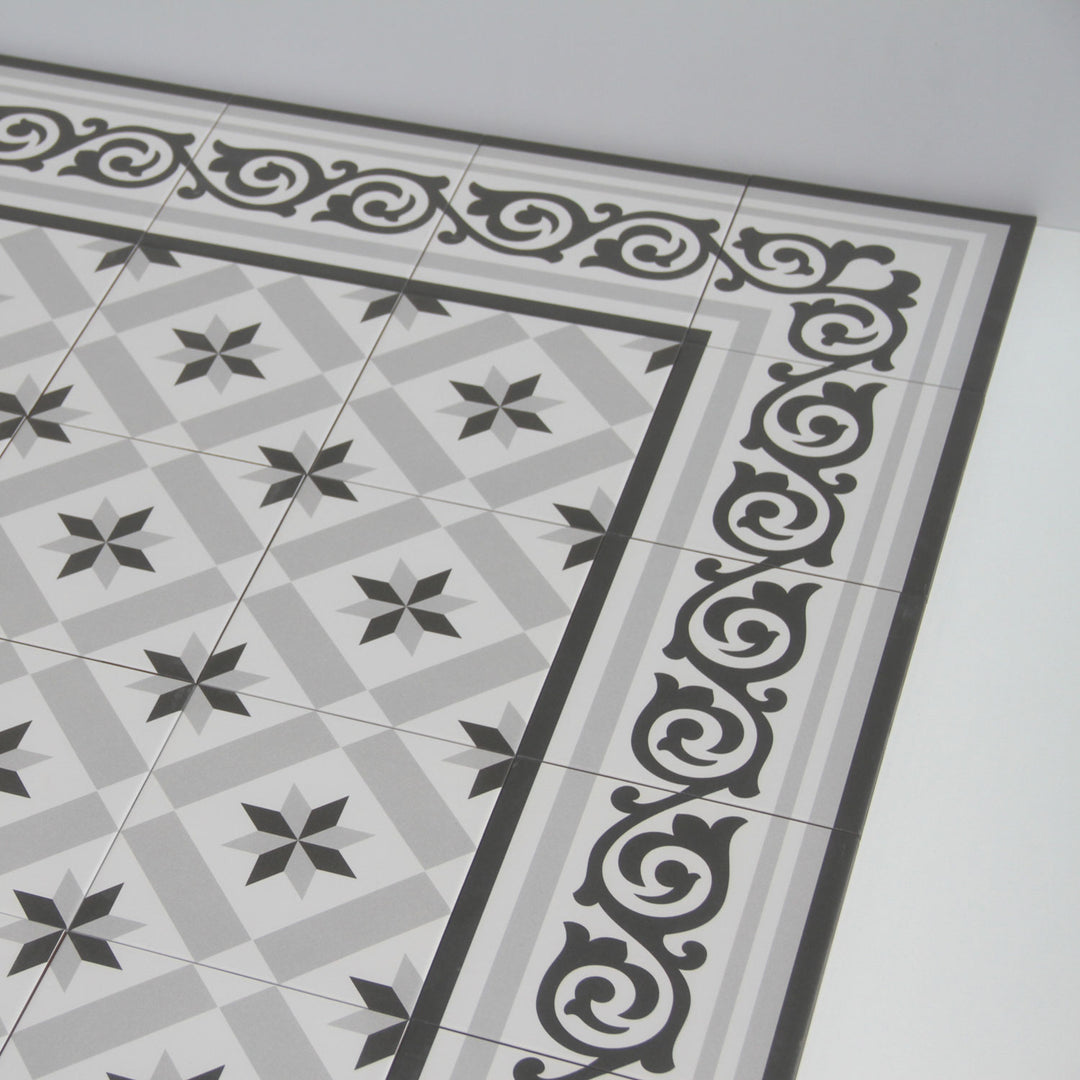 Bordure d'angle marocaine Rahma