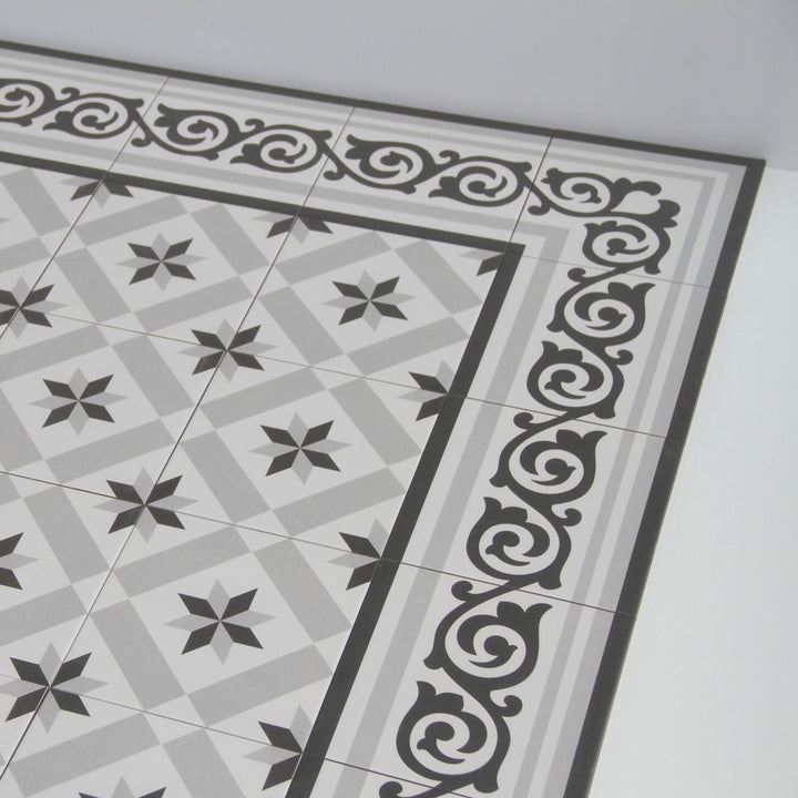 Bordure marocaine en carreaux Rahma