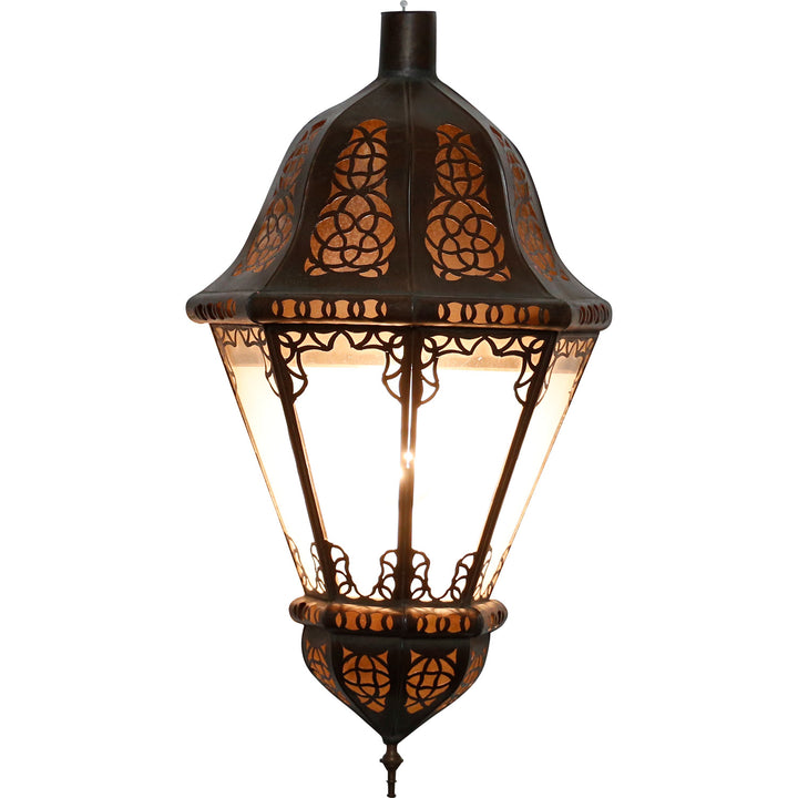 Orient wandlamp Beluti Transparant