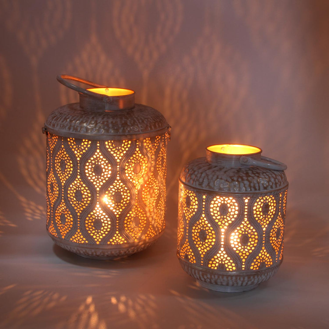 Lanterne orientale Suraya, lot de 2