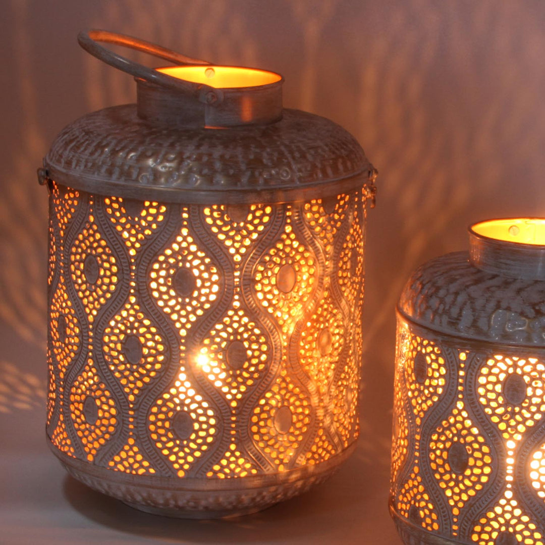 Lanterne orientale Suraya, lot de 2