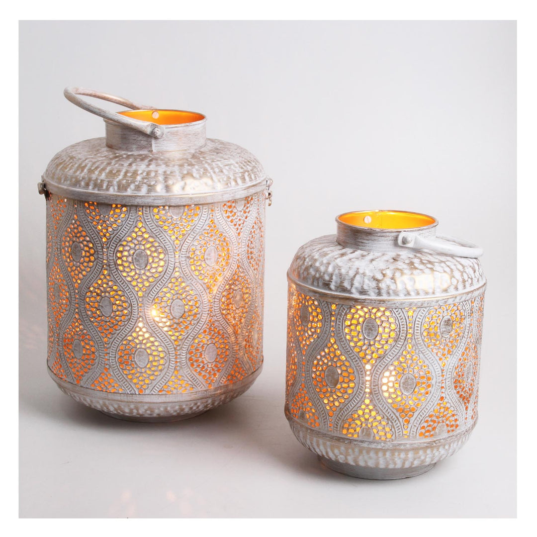 Lanterne orientale Suraya, lot de 2