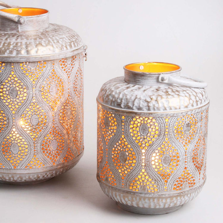 Lanterne orientale Suraya, lot de 2