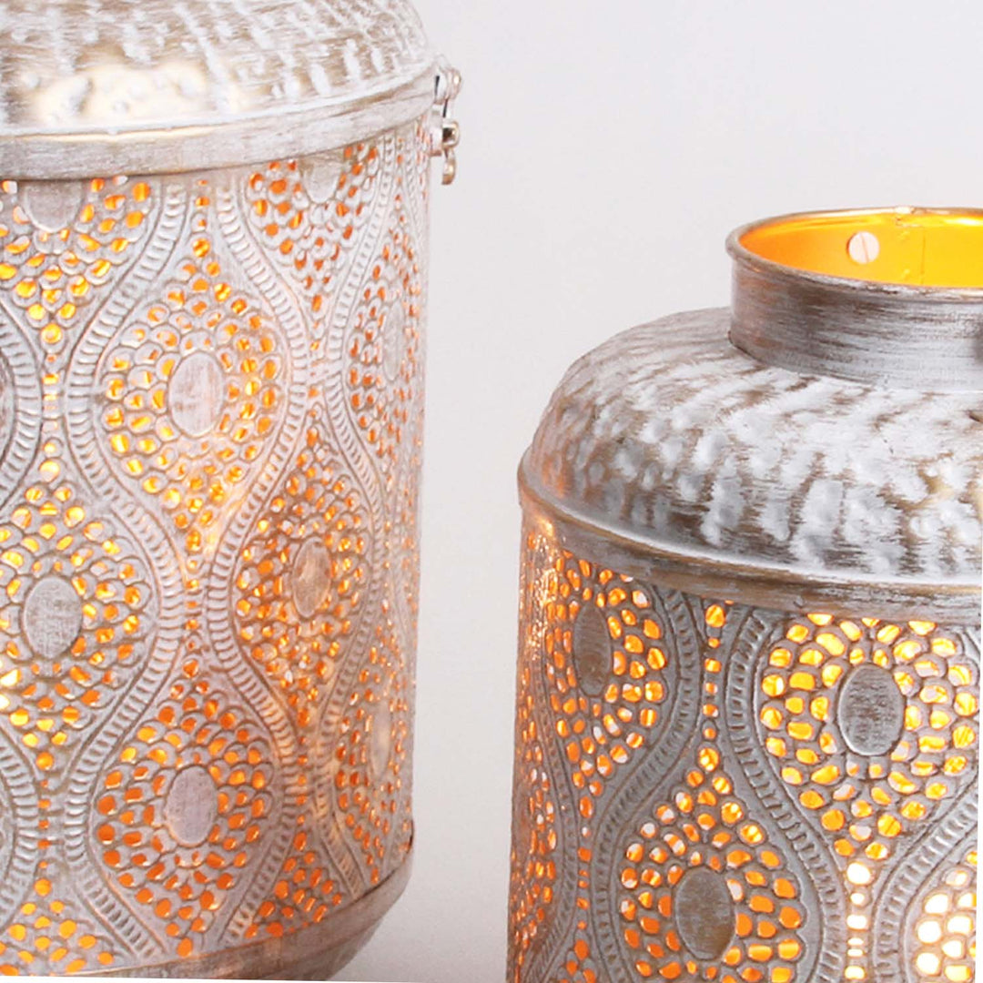 Lanterne orientale Suraya, lot de 2