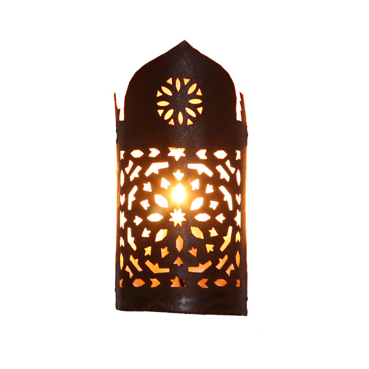 Applique murale orientale en fer EWL02
