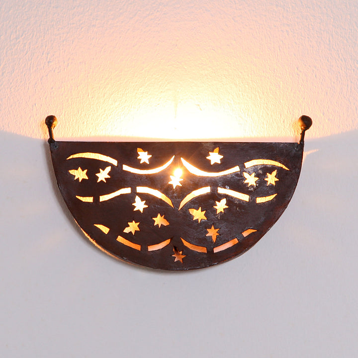 Applique murale orientale en fer EWL33