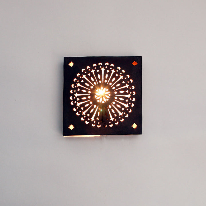 Applique murale orientale en fer EWL36