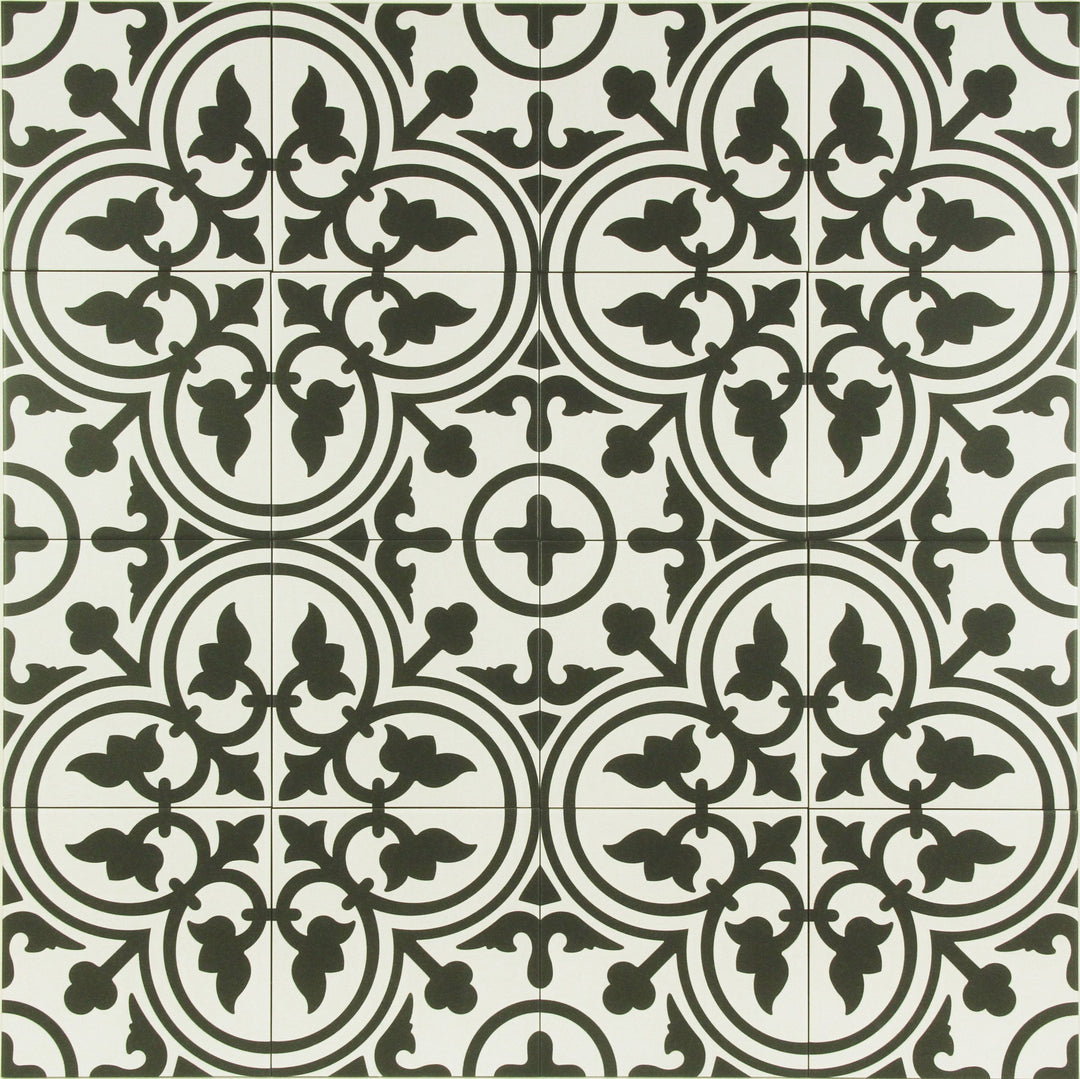Carrelage oriental Flavie Blanc