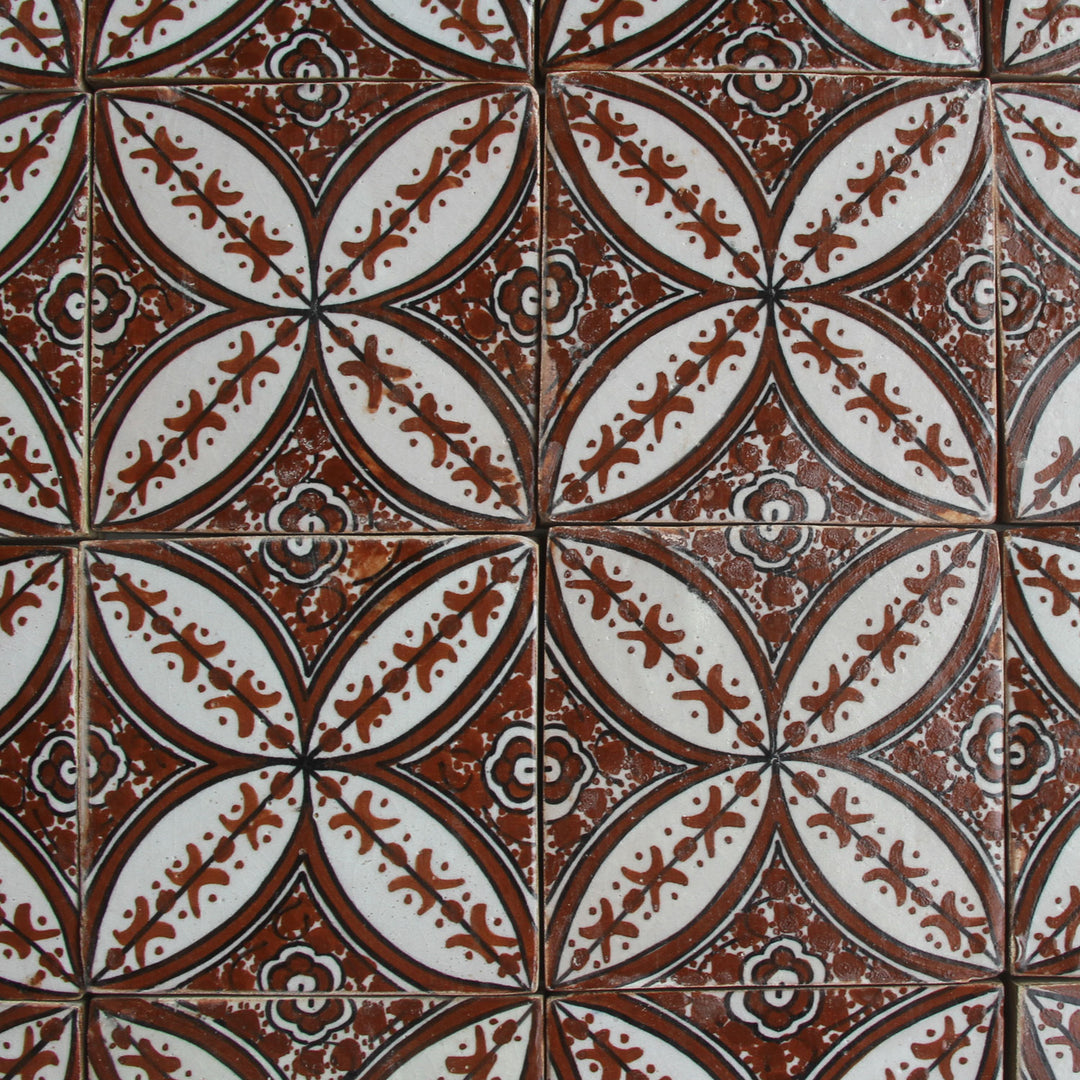 Carreau peint à la main Selin