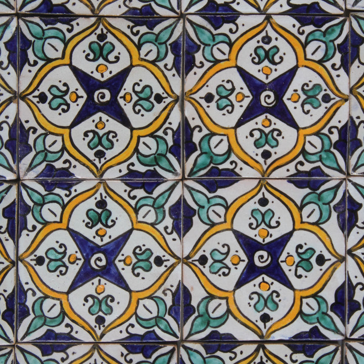 Carreau peint à la main Asya