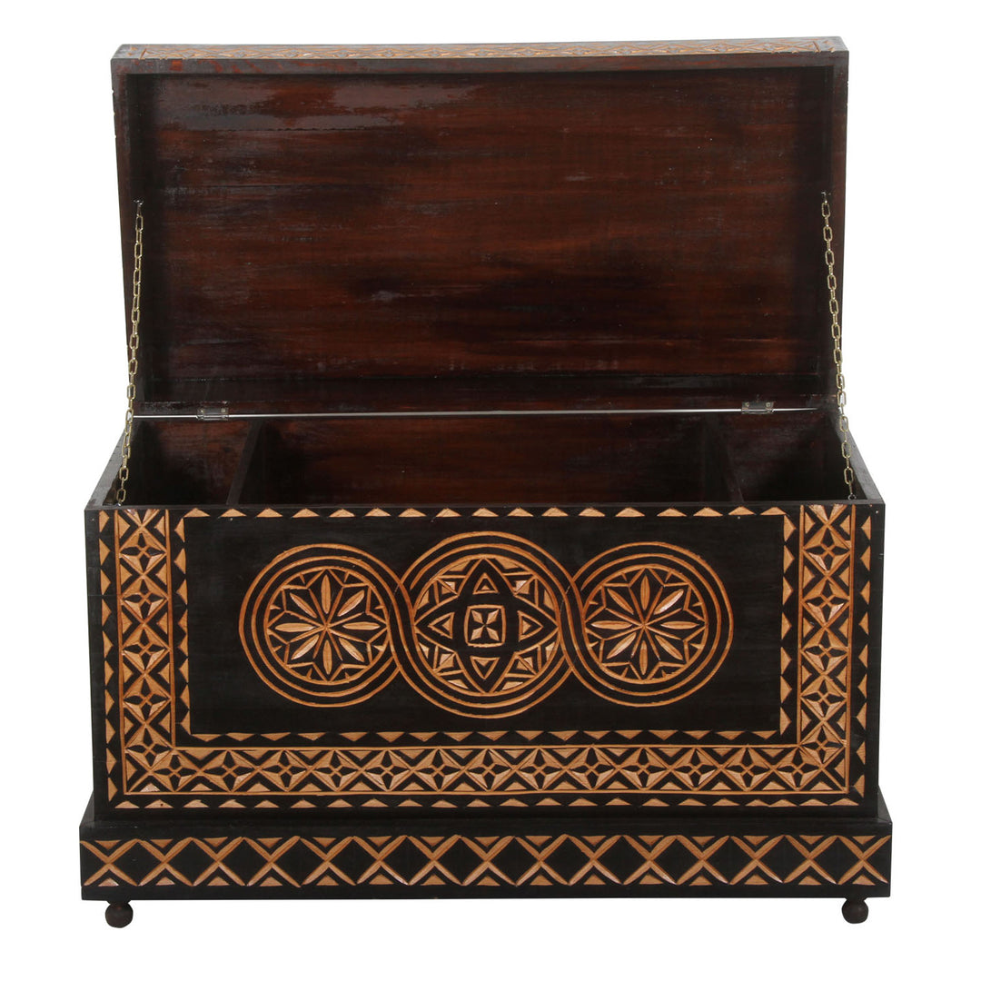 Oriental chest made of Sahara wood