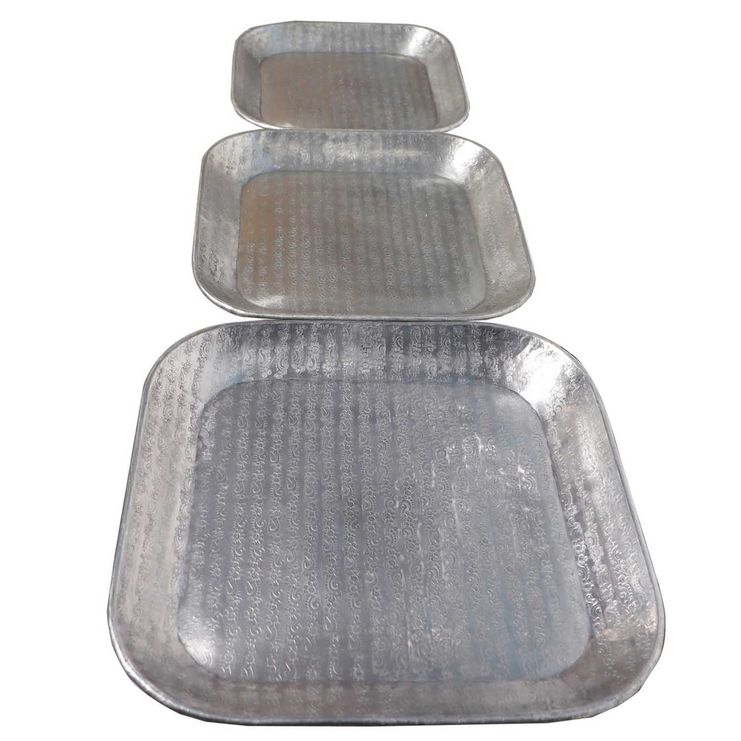 Plateau oriental Prisma argenté