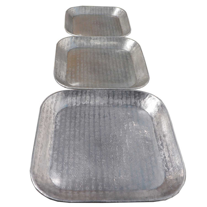 Plateau oriental Prisma argenté