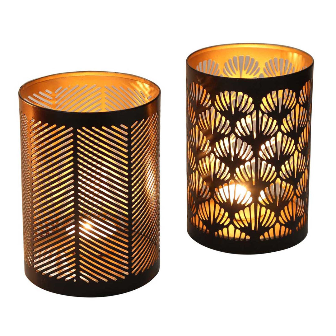 Photophore oriental Lucca, lot de 2