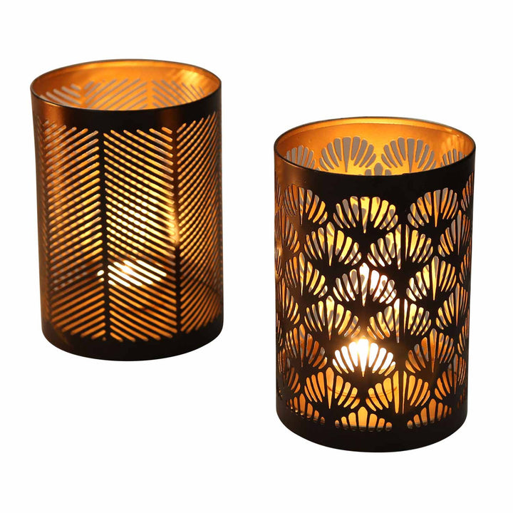 Photophore oriental Lucca, lot de 2