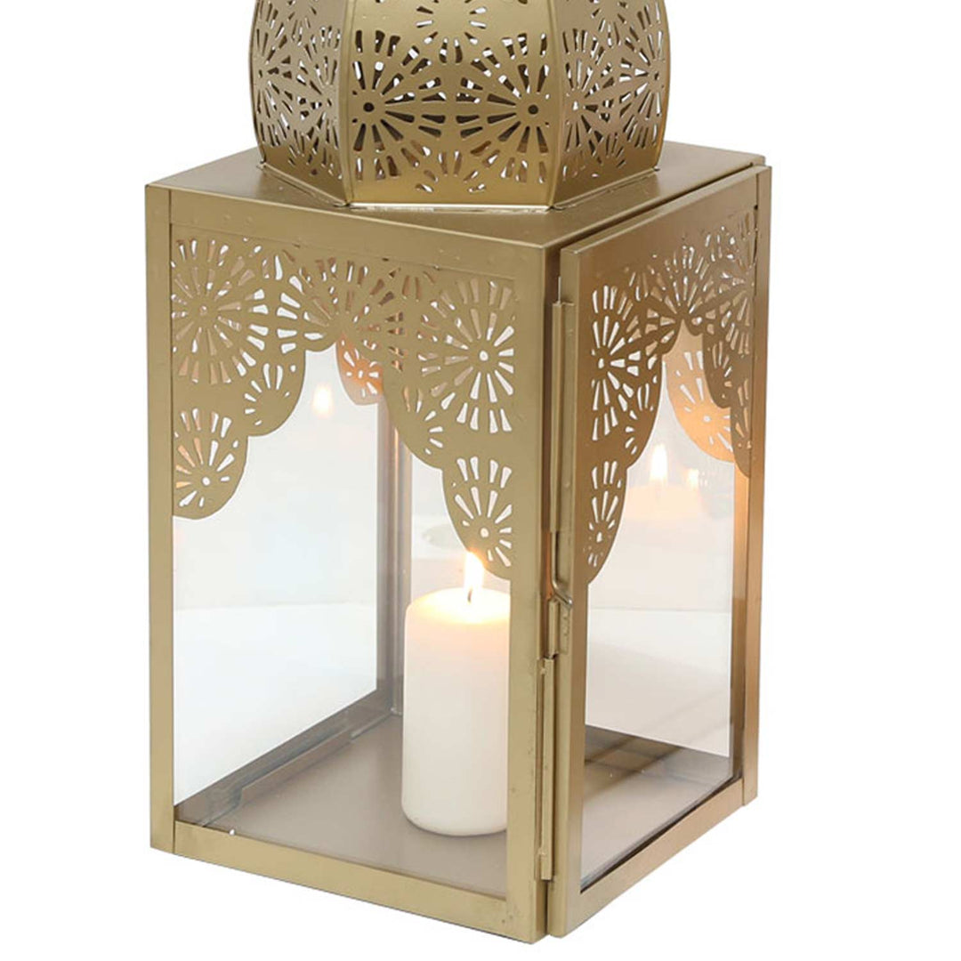 Orientalisches Windlicht Modena Gold L