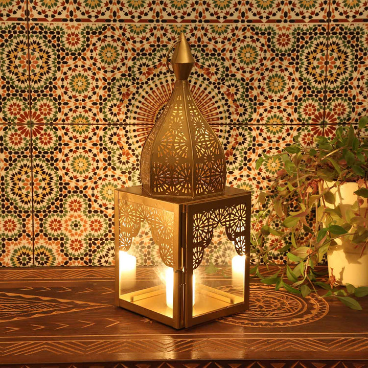 Photophore oriental Modena Gold M