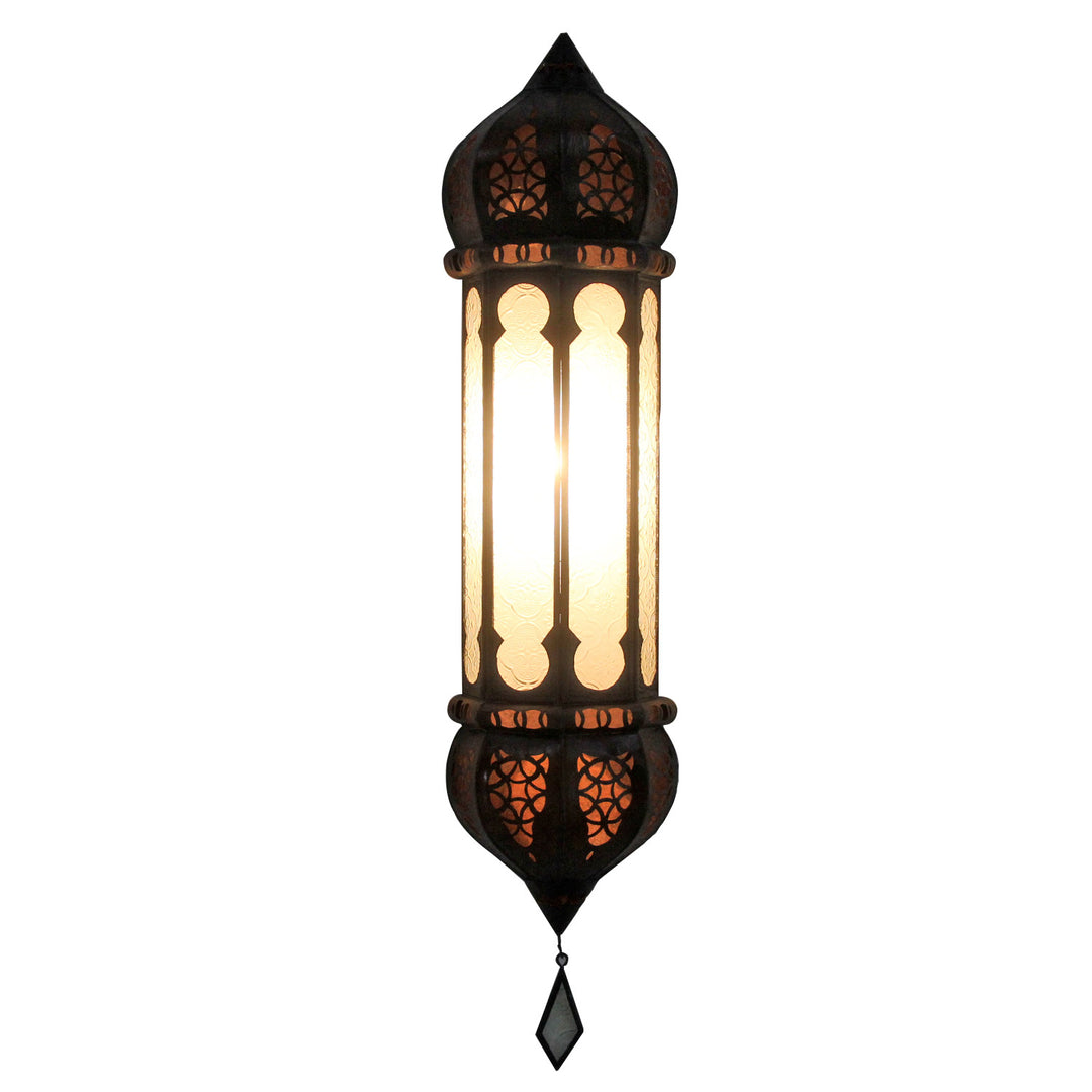 Marokkaanse wandlamp Ruya Wit