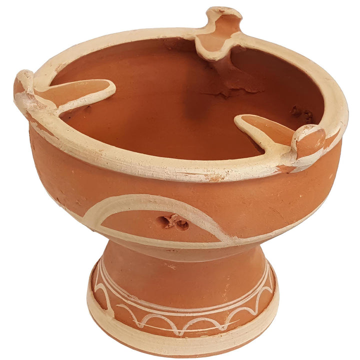 Tajine Réchaud en argile, mejmar marocain pour charbon de bois comme grill de table ou grill pour Tagine