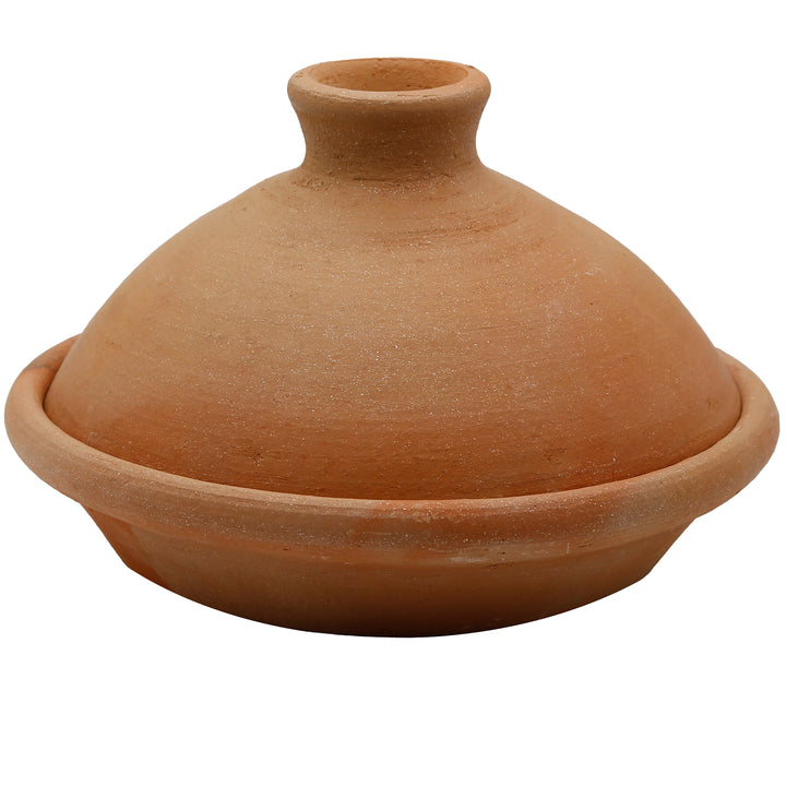 Tagine 25 cm en argile naturelle et argile, non émaillée comme une cocotte traditionnelle