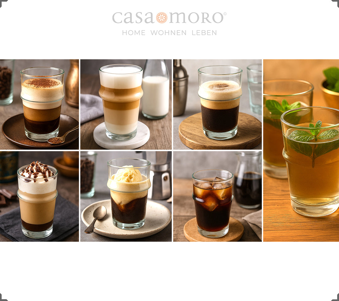 Ensemble de verres à café