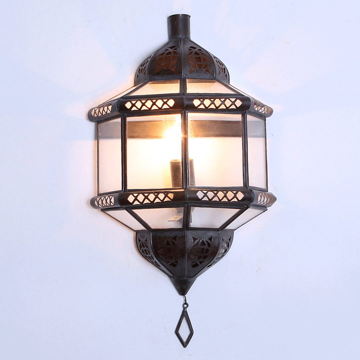 Applique murale du Maroc Trombi transparente