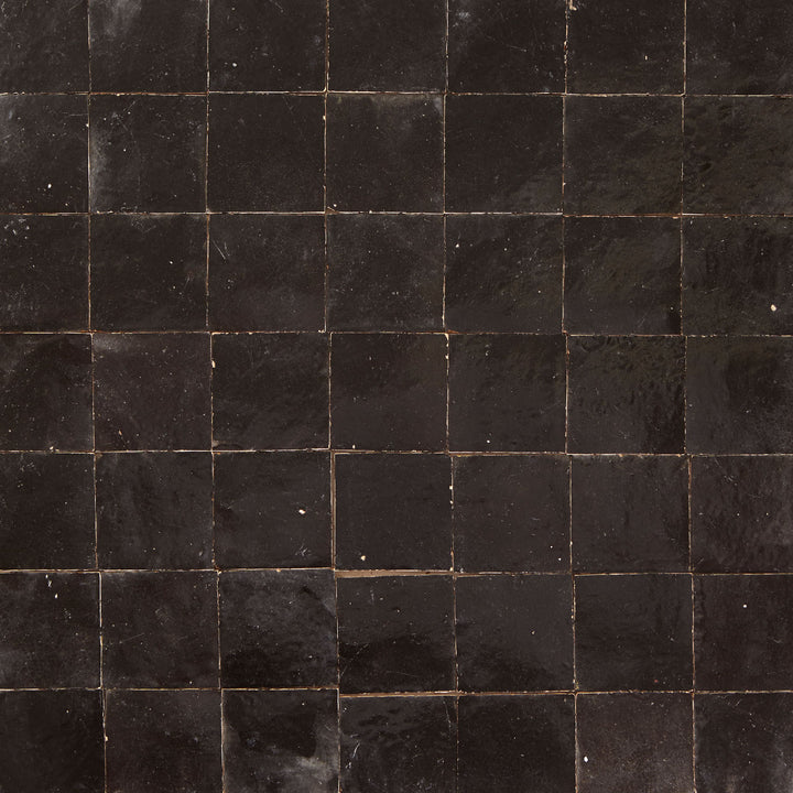 Carrelage Zellige noir