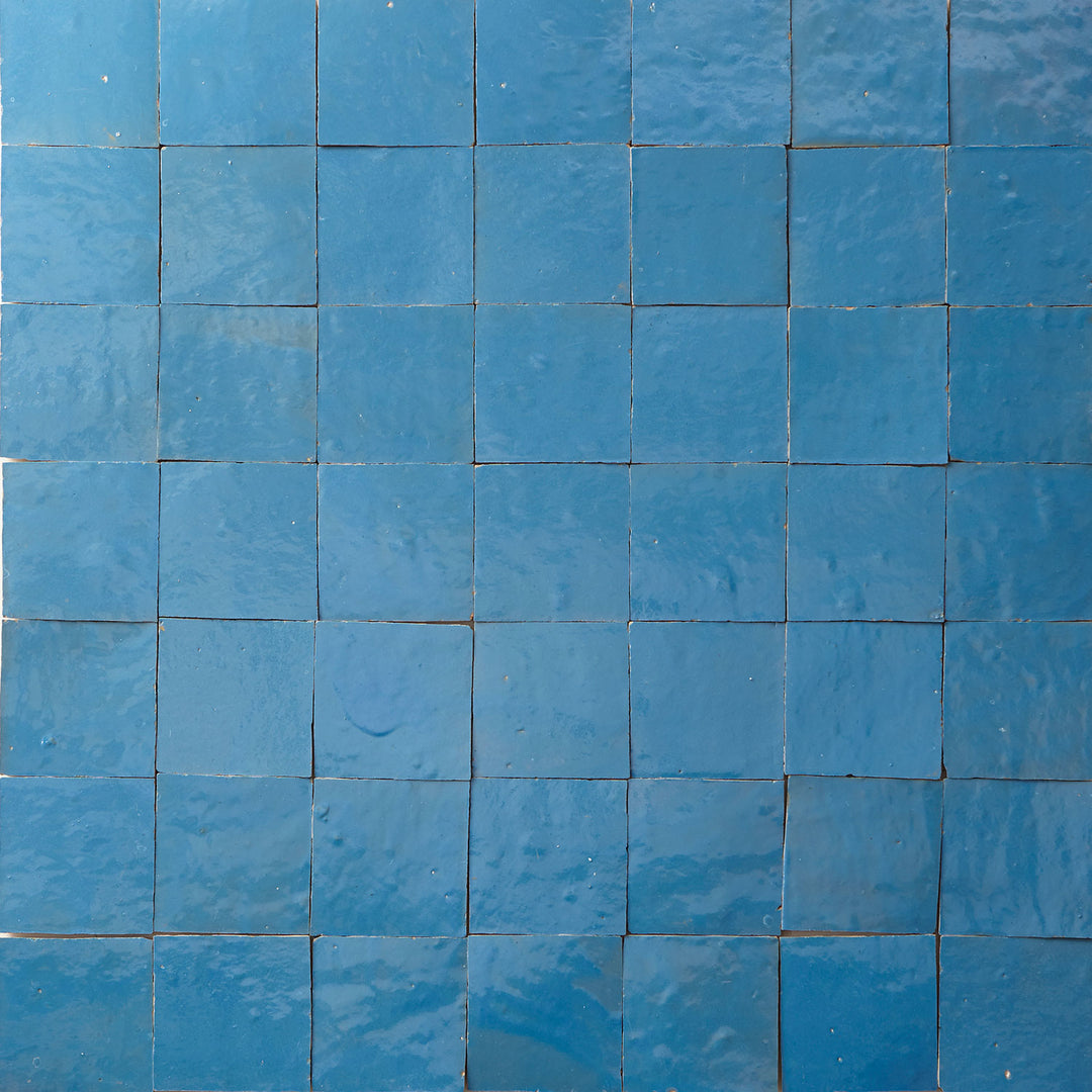 Carrelage Zellige bleu ciel